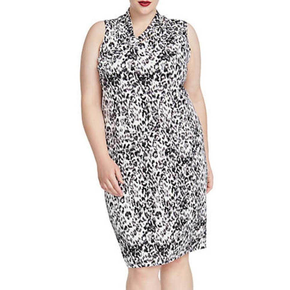 NWT Rachel Roy Axel Leopard print dress